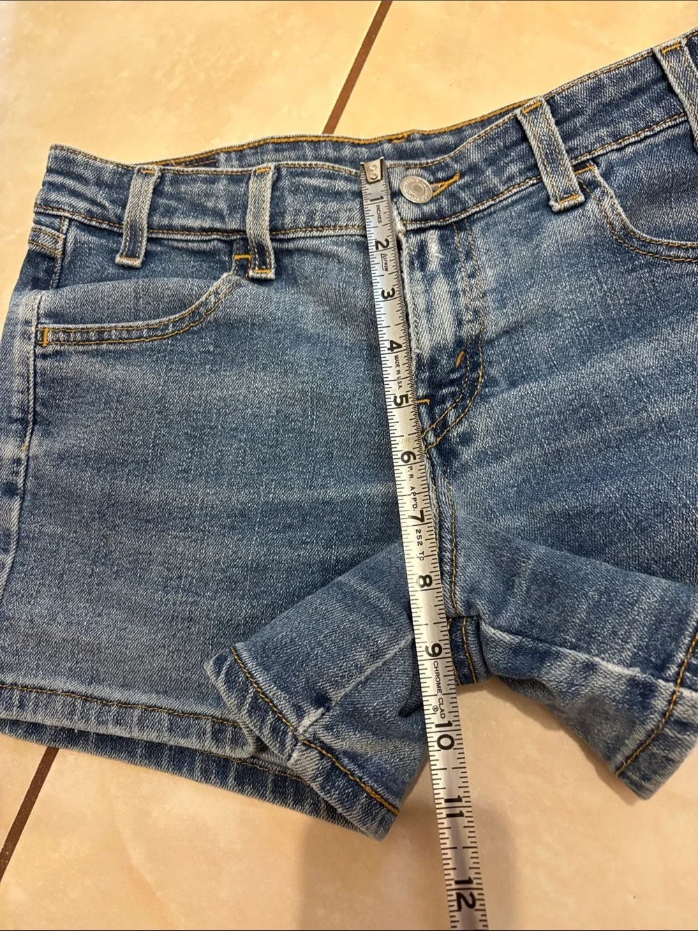 Levi's Women's Light Blue Denim Shorts